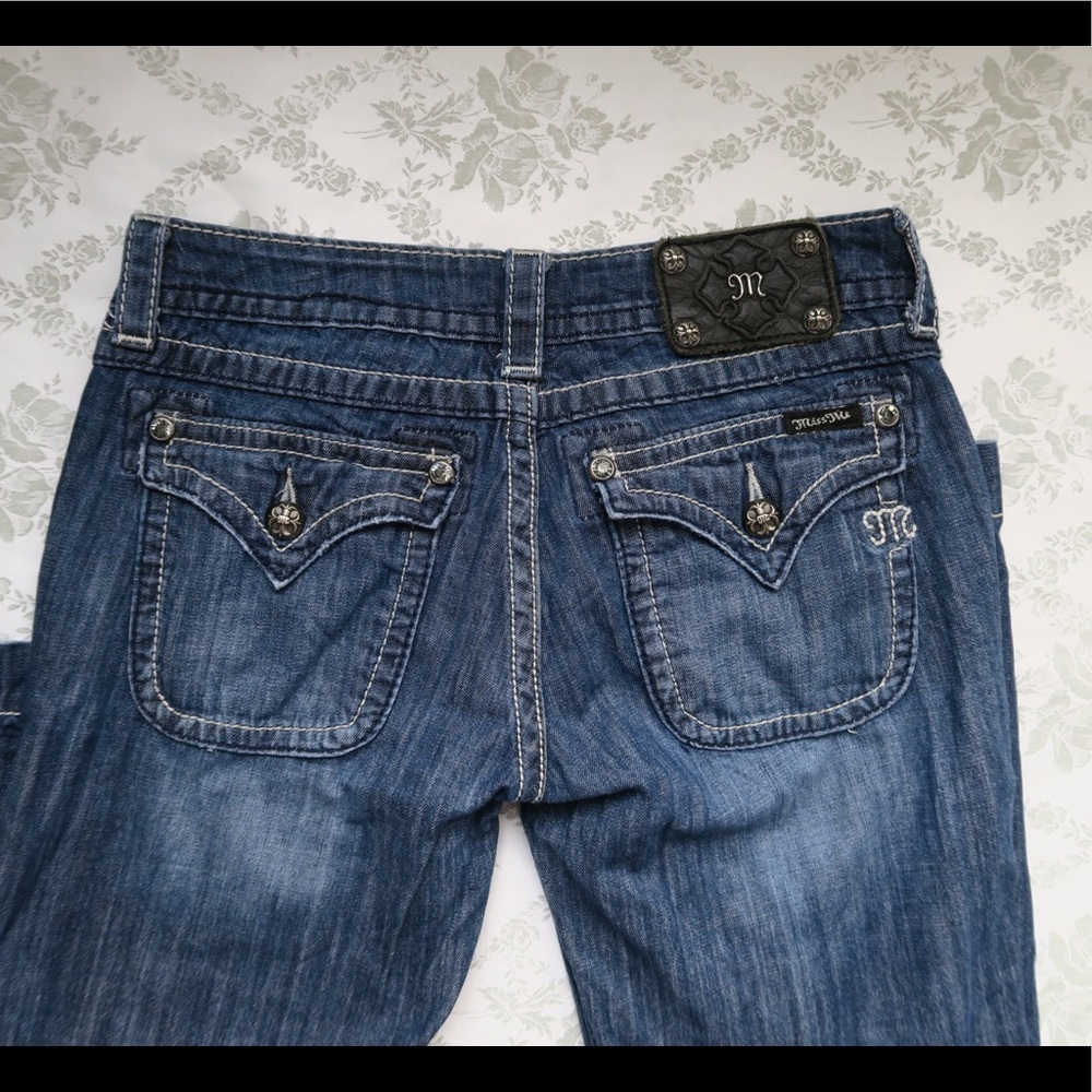 Miss Me jeans sz 27 x 32 wide leg